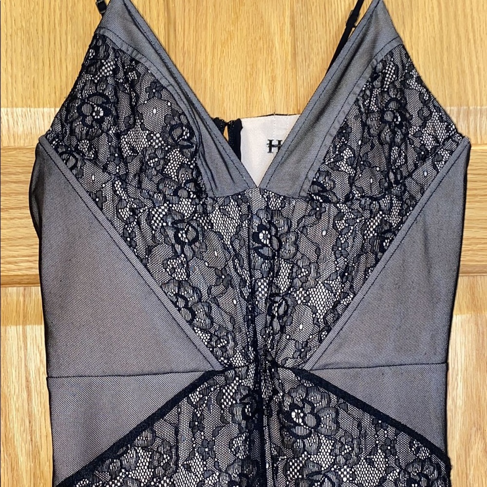 Haute Hippie Black Lace Mini Dress - Picture 15 of 15